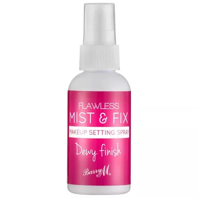 Barry M Flawless Mist & Fix Dewy Finish Make Up Setting Spray (Spray utrwalający makijaż)
