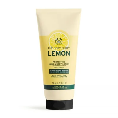 The Body Shop Lemon, Protecting Hand & Body Lotion (Balsam do rąk i do ciała `Oczyszczająca cytryna`)