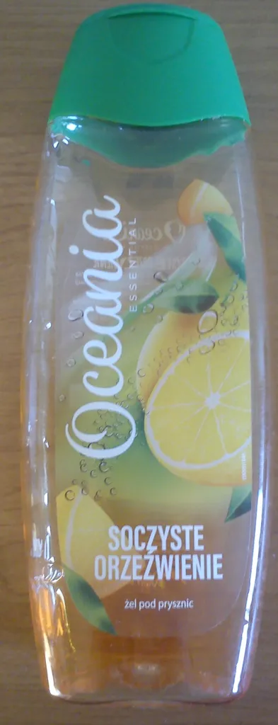 Oceania Essential, Żel pod prysznic `Soczyste orzeźwienie`