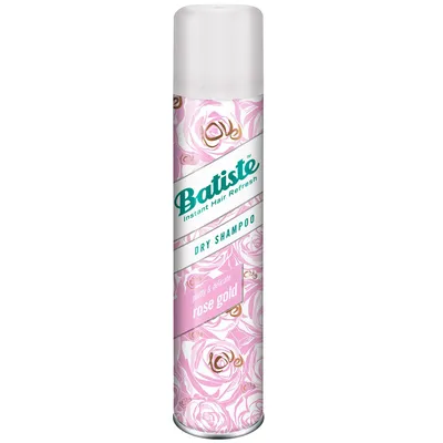 Batiste Rose Gold, Dry Shampoo (Suchy szampon kwiatowo-waniliowy)