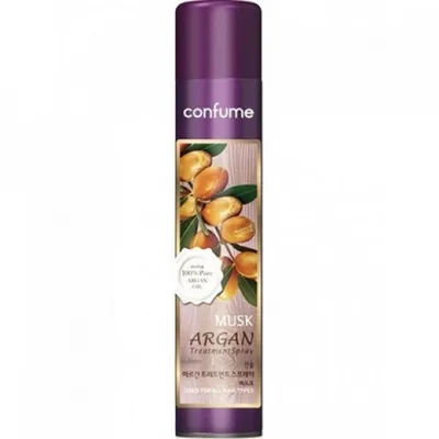 Welcos Confume, Musk Argan Treatment Spray (Lakier do włosów o zapachu piżma)