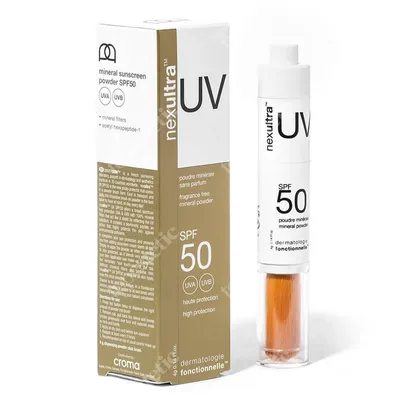 Croma Nexultra SPF 50 (Mineralny filtr słoneczny w pudrze)