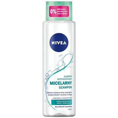 Nivea Głęboko oczyszczający szampon micelarny z ekstraktem z melisy cytrynowej