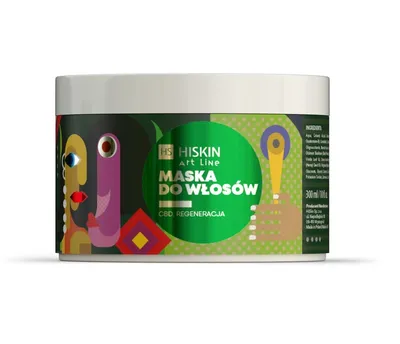 Hiskin Art Line, Maska do włosów `CBD - Regeneracja`