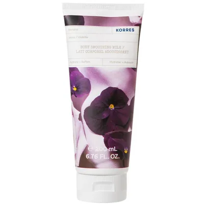 Korres Violet Body Smoothing Milk (Nawilżające mleczko do ciała `Fiołek`)