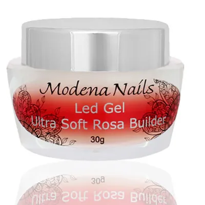 Modena Nails Professional LED Gel Ultra Soft Rosa Builder (Żel  budujący)