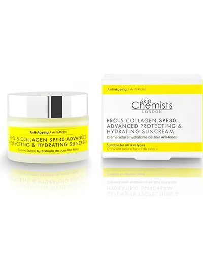 SkinChemists Pro-5 Collagen  SPF30 Advanced protecting & Hydratind Suncreen (Krem przeciwsłoneczny)