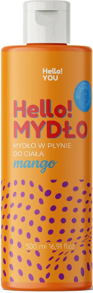 Hello You! Hello! Mydło, Mydło w płynie do ciała `Mango`