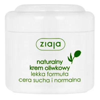 Ziaja Oliwkowa, Naturalny krem oliwkowy do cery suchej i normalnej `Lekka formuła` (nowa wersja)