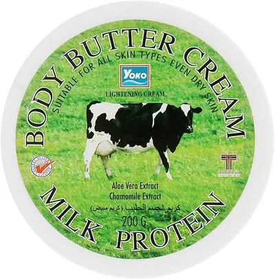 Yoko Milk Protein Body Butter Cream (Krem - masło do ciała `Białko mleka`)