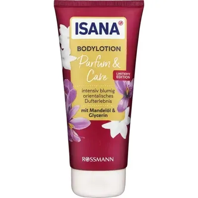 Isana Bodylotion Parfüm & Care (Balsam do ciała z olejem migdałowym i gliceryną)