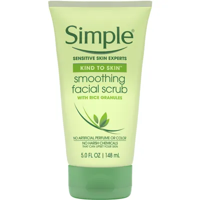 Simple Kind to skin, Smoothing Facial Scrub (Wygładzający peeling  do twarzy)
