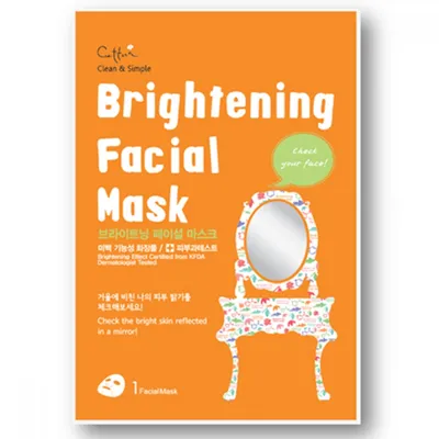 Cettua Clean & Simple, Brightening Facial Mask (Maseczka rozjaśniająca)