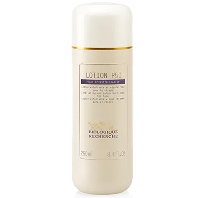 Biologique Recherche Lotion P50, Złuszczający lotion do skóry tłustej