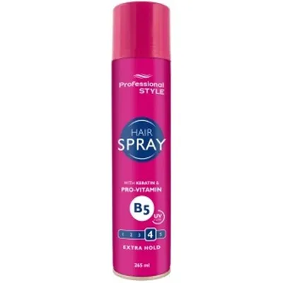 Dramers Professional Style, Hair Spray with Keratin & Pro-vitamin B5 Extra Hold (Lakier do włosów)