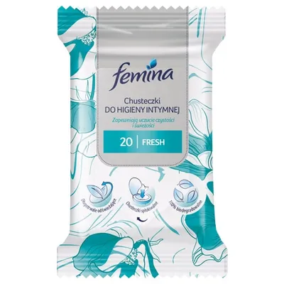 Femina Chusteczki do higieny intymnej  `Fresh`