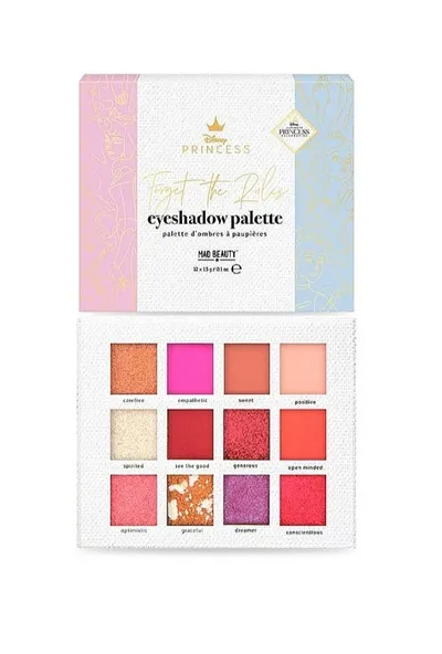 Mad Beauty Disney Ultimate Princess Eyeshadow Palette (Paleta cieni do powiek)