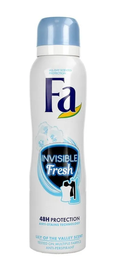 Fa Invisible Fresh 48h, Lily Of The Valley Scent Anti-perspirant Spray (Antyperspirant w sprayu)