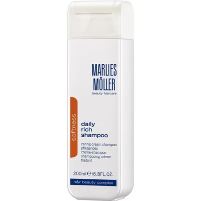 Marlies Möller Cleansing, Softness Daily Repair Rich Shampoo (Szampon wygładzający i nadający włosom miękkość)