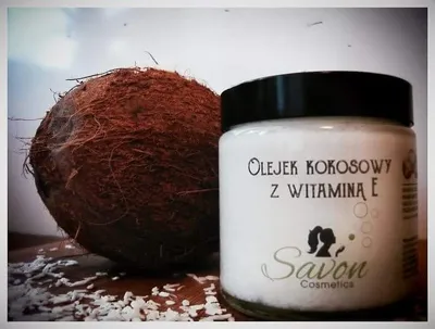 Savon Cosmetics Olejek kokosowy z witaminą E