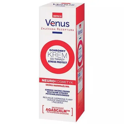 Venus Zalecana Receptura Neurokosmetyk, Ochronny krem do twarzy `Stress protect`