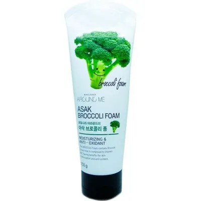 Welcos Around Me, Broccoli Foam (Oczyszczająca pianka z ekstraktem z brokuła)