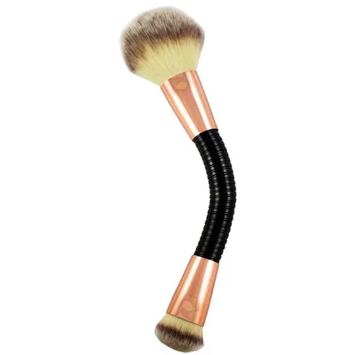 Revolution Beauty (Makeup Revolution) Flex Brush, 01 Blend and Buff (Dwustronny pędzel do makijażu twarzy)