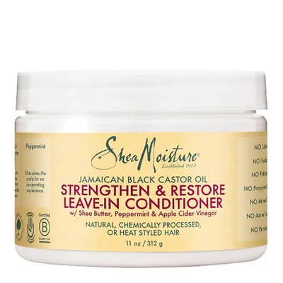 Shea Moisture Jamaican Black Castor Oil Strengthen & Restore Leave-in Conditioner (Odżywka bez spłukiwania)