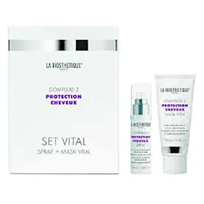 La Biosthetique Set Intense Expert Treatment Protection Cheveux Complexe 3 Spray + Mask (2-fazowa pielęgnacja do łamliwych włosów spray + maska)