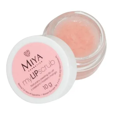 Miya Cosmetics myLIPscrub, Naturalny peeling do ust z olejkami i masłem mango