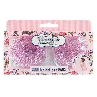 The Vintage Cosmetic Company Cooling Gel Eye Pads (Chłodzące żelowe płatki pod oczy)