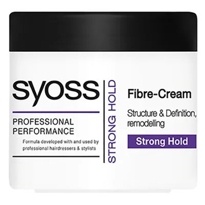 Syoss Strong Hold, Fibre - Cream (Krem do stylizacji)