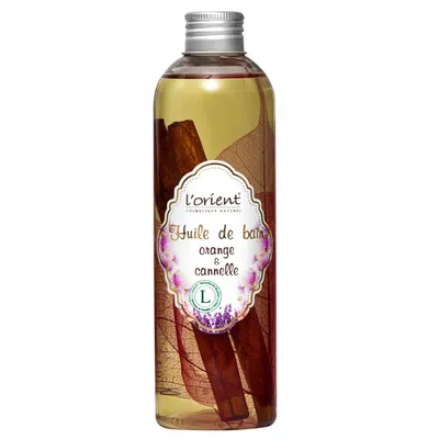 l'Orient Huile de Bain Orange & Connelle (Olejek do wanny `Pomarańcza i cynamon`)