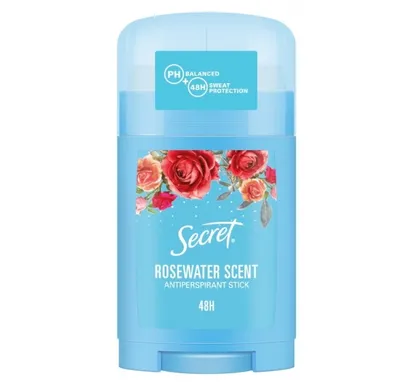 Secret Rosewater Scent Antiperspirant Cream Stick (Antyperspirant dla kobiet w sztyfcie)