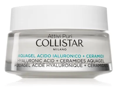 Collistar Attivi Puri Hyaluronic Acid + Ceramides Aquagel (Nawilżający krem-żel z efektem rozjaśniającym z kwasem hialuronowym)