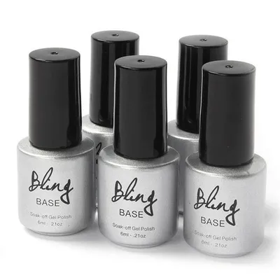 Bling Top Base Soak-off Gel Polish (Baza pod lakier hybrydowy)