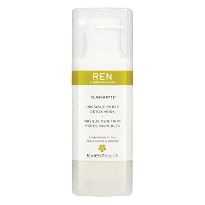 REN Clarimatte, Invisible Pores Detox Mask (Głęboko oczyszczająca maska glinkowa)