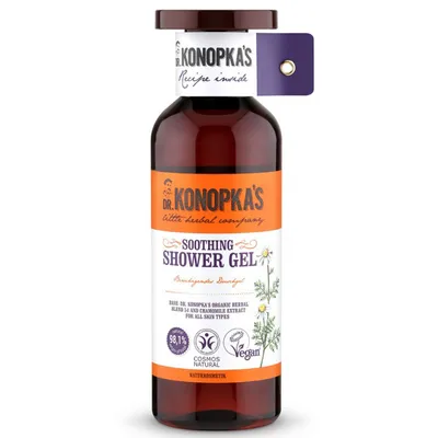 Dr. Konopka's Soothing Shower Gel (Uspokajający żel pod prysznic z ekstraktem z rumianku)