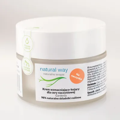Natural Way Krem wzmacniająco-kojący dla cery naczyniowej `Gardenia`