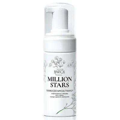 Bartos Cosmetics Million Stars, Pianka do mycia twarzy
