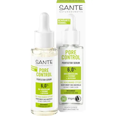 Sante Naturkosmetik Pore Control, Skin Perfector Serum (Serum regulujące)