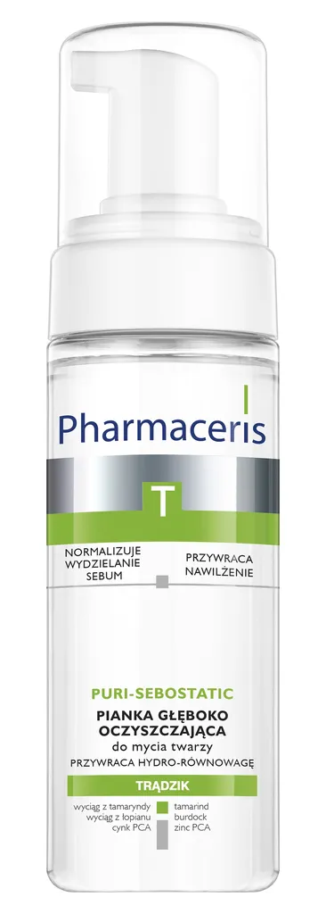 Pharmaceris T, Puri-Sebostatic, Pianka głęboko oczyszczająca do twarzy