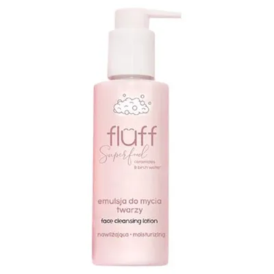Fluff Superfood, Łagodna emulsja do mycia twarzy nawilżająca