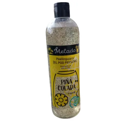 Melado Peelingujący żel pod prysznic `Pinacolada, ananas`