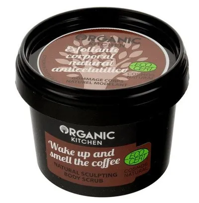 Organic Kitchen Wake Up and Smell the Coffe Natural Scultping  Body Scrub (Naturalny modelujący peeling do ciała)