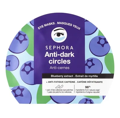 Sephora Collection, Anti-Fatigue Bio-Cellulose Eye Masks (Biocelulozowe płatki pod oczy)
