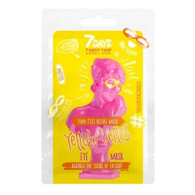Vilenta 7 Days, Candy Shop Yellow Venus Eye Mask (Maska do skóry wokół oczu usuwająca oznaki zmęczenia)