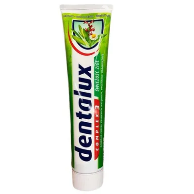 Dentalux Complex 3, Pasta do zębów `Świeżość ziół`