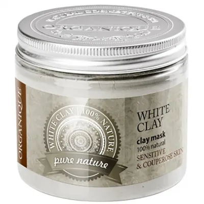 Organique White Clay, Clay Mask (Glinka Biała)