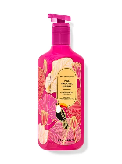 Bath & Body Works Pink Pineapple Sunrise, Cleansing Gel Hand Soap (Mydło do rąk w żelu)